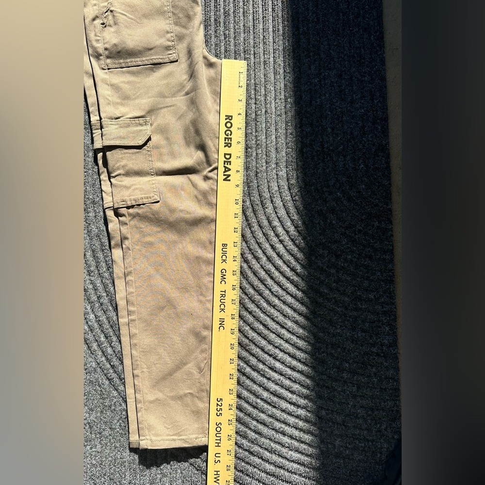 Telepatia Khaki Cargo Pants Women’s 15/32 Utility Streetwear Y2K - Picture 9 of 9